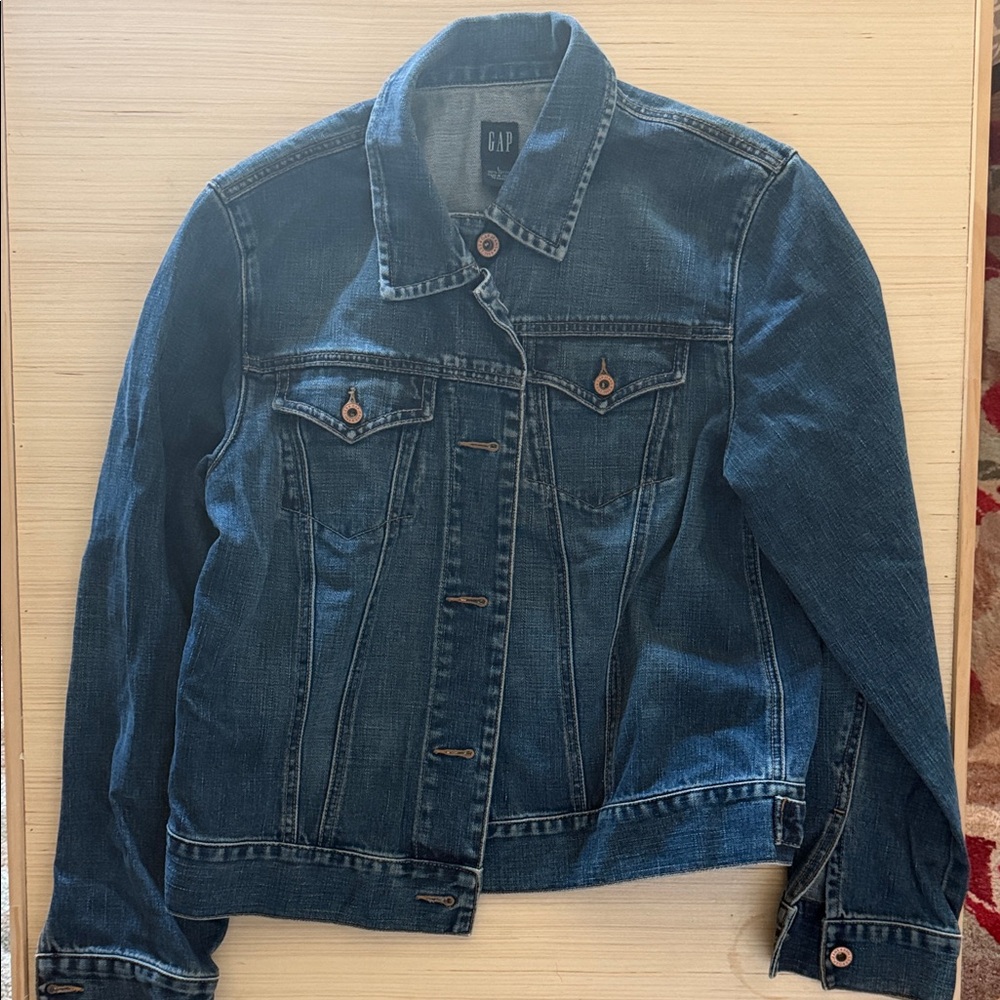 Vintage Jean Jacket - GAP - Fall ‘01 - Large - 100% Cotton - Picture 3 of 8